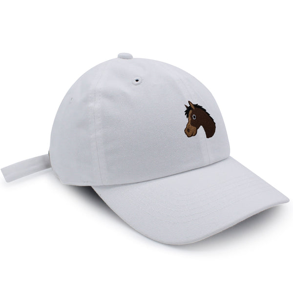 Horse Head Dad Hat Embroidered Baseball Cap Cowboy Zoo