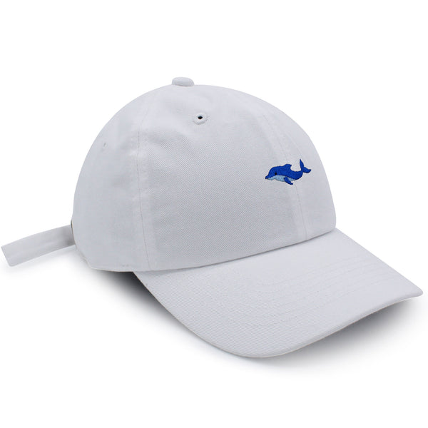 Dolphin Dad Hat Embroidered Baseball Cap Ocean Aquarium Sea