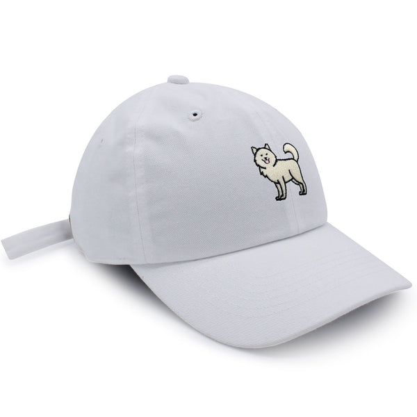 Samoyed Dad Hat Embroidered Baseball Cap Dog Puppy