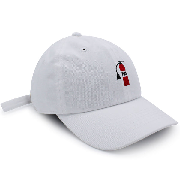 Fire Extinguisher Dad Hat Embroidered Baseball Cap Funny Fireman