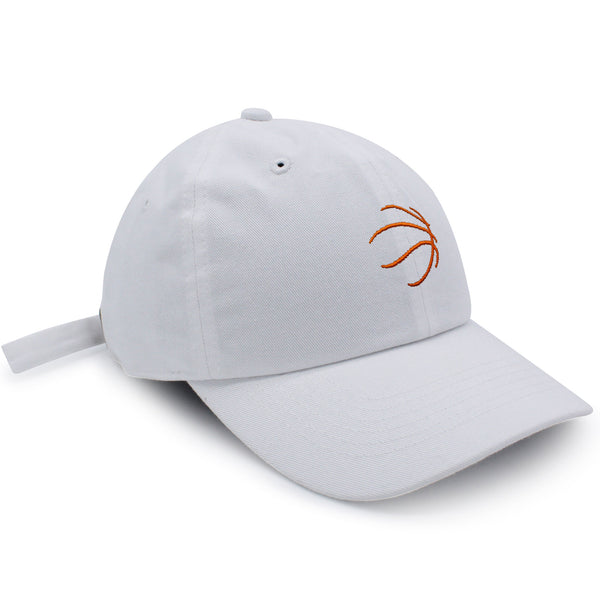 Basketball Silhouette Dad Hat Embroidered Baseball Cap Sports Ball