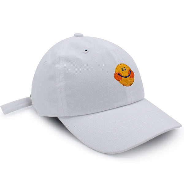 Smile Dad Hat Embroidered Baseball Cap Emoji Smiling Face