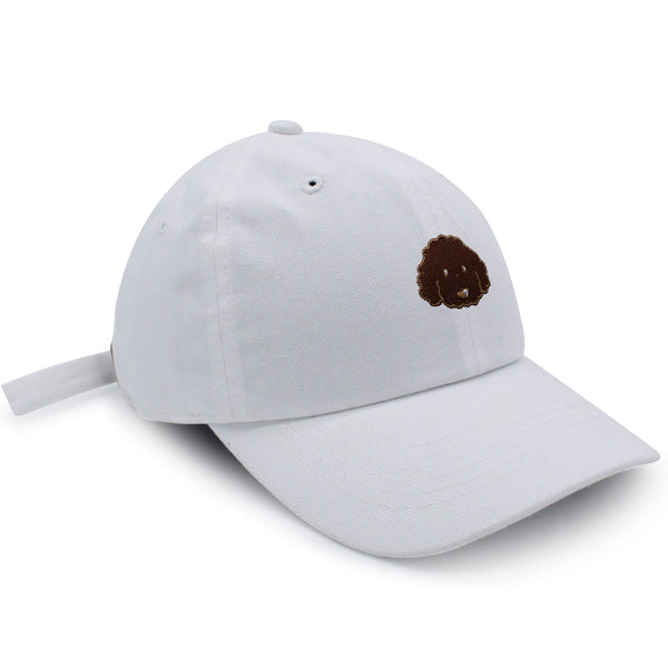 Brown Poodle Dad Hat Embroidered Baseball Cap Dog Puppy