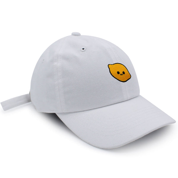 Lemon Dad Hat Embroidered Baseball Cap Citrus Lime