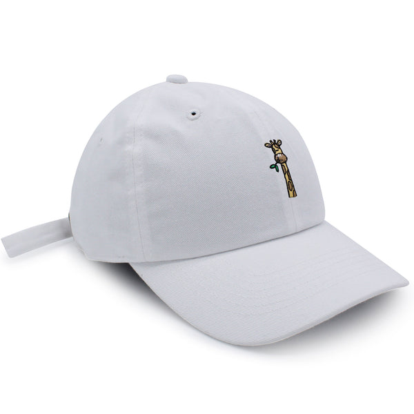 Giraffe Dad Hat Embroidered Baseball Cap Zoo Wild Animal