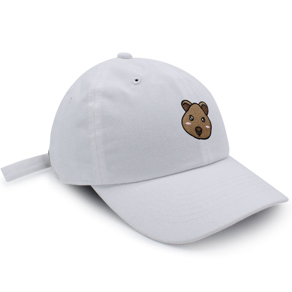 Quokka Face  Dad Hat Embroidered Baseball Cap Cute Animal