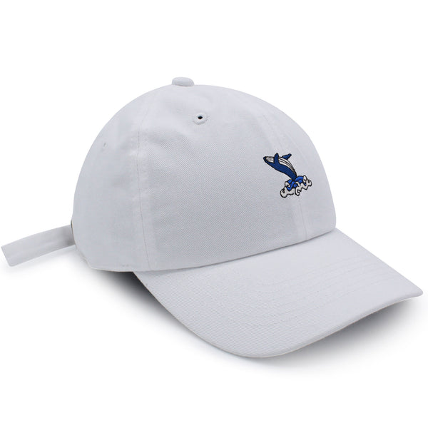 Whale Dad Hat Embroidered Baseball Cap Ocean Fish