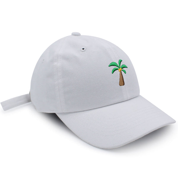 Palm Tree Dad Hat Embroidered Baseball Cap Coconut