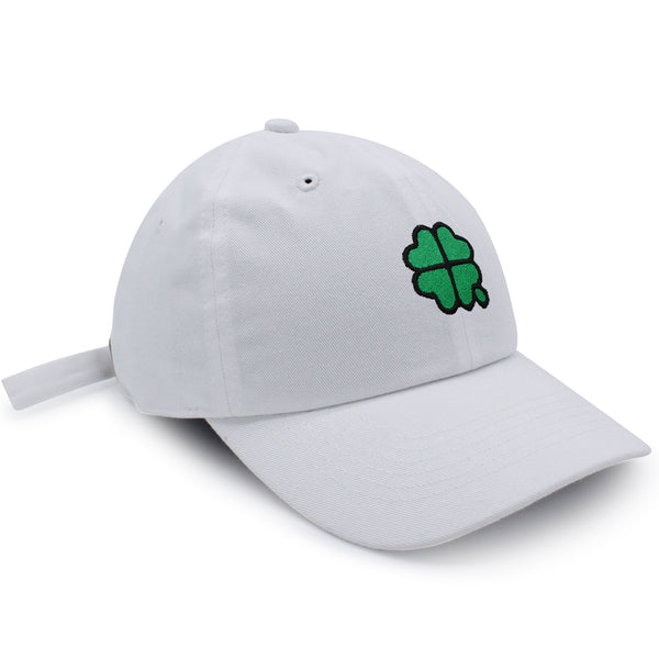 Four Leaf Clover  Dad Hat Embroidered Baseball Cap Clove Lucky