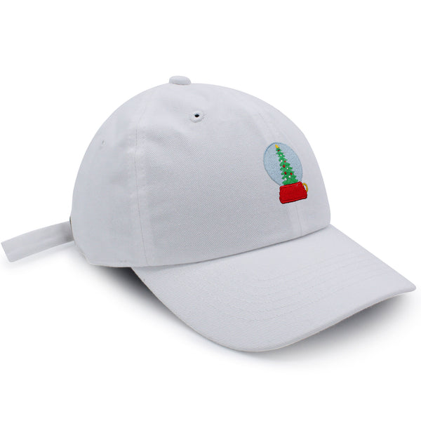 Snowman Snow Globe Dad Hat Embroidered Baseball Cap Toy