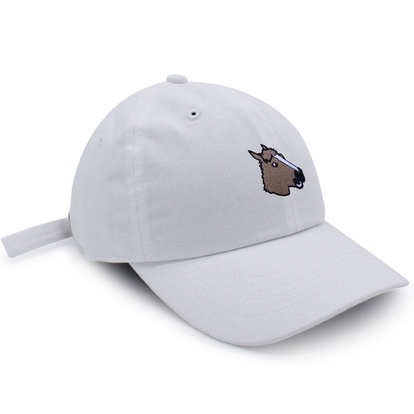 Horse Mask  Dad Hat Embroidered Baseball Cap Costume