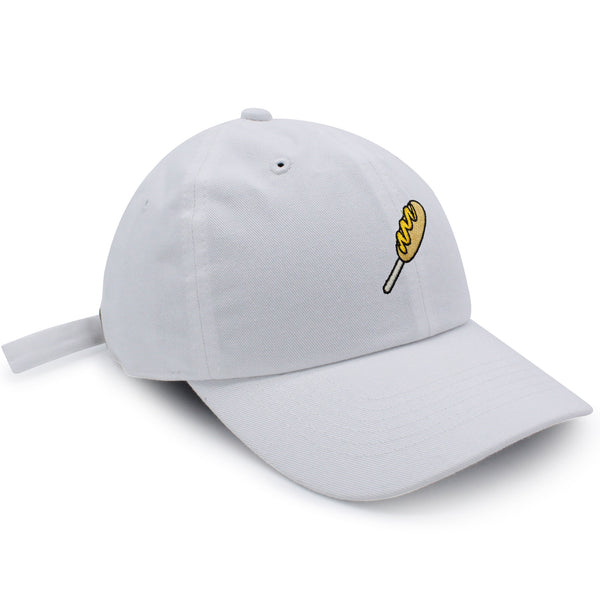 Corndog Dad Hat Embroidered Baseball Cap Foodie