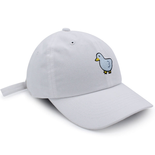 Hand Drawn Duck Dad Hat Embroidered Baseball Cap