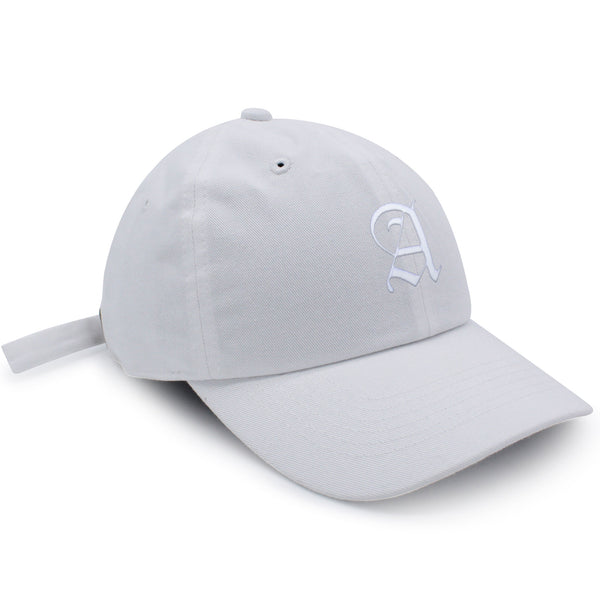 Old English Letter A Dad Hat Embroidered Baseball Cap English Alphabet