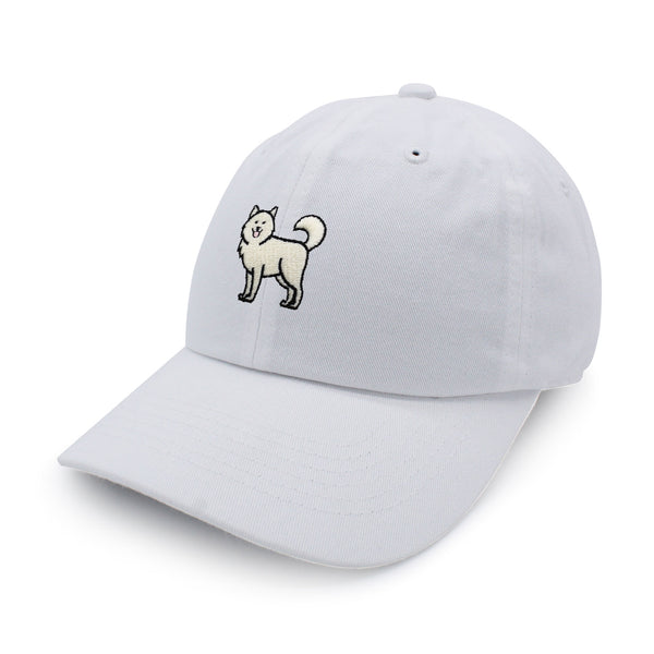 Samoyed Dad Hat Embroidered Baseball Cap Dog Puppy