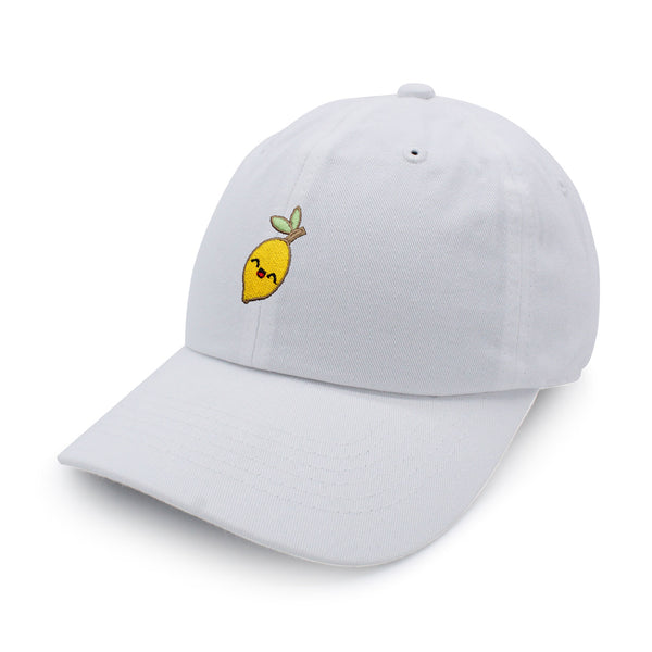 Lemon Dad Hat Embroidered Baseball Cap Vegan Vegetable