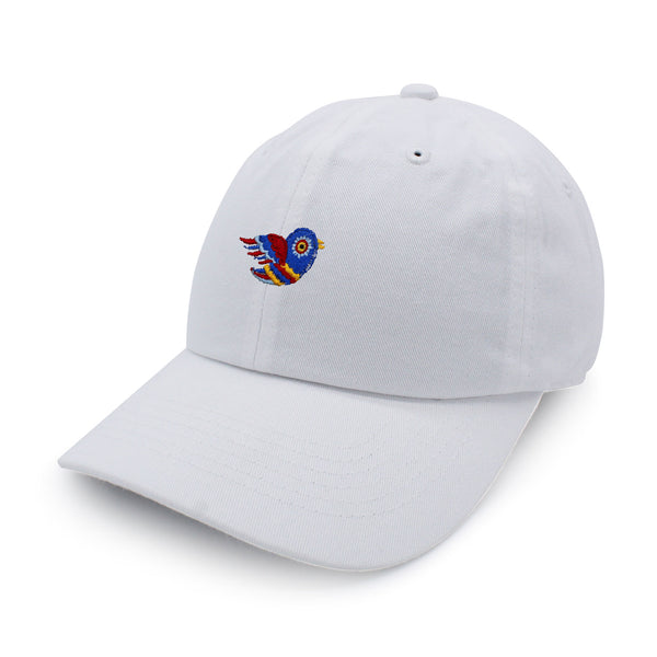 Colorful Mexican Bird Dad Hat Embroidered Baseball Cap Traditional Mexico