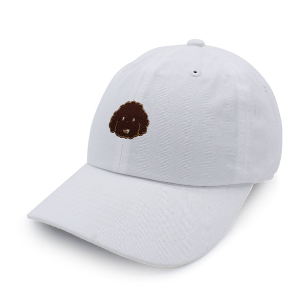 Brown Poodle Dad Hat Embroidered Baseball Cap Dog Puppy