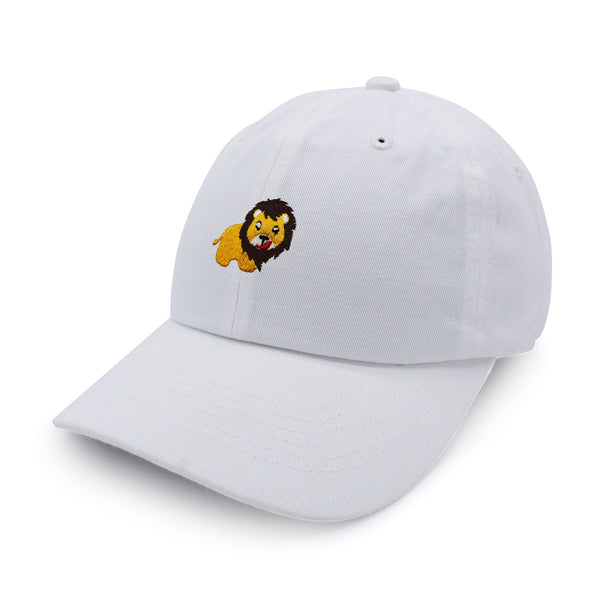 Lion Dad Hat Embroidered Baseball Cap Zoo King