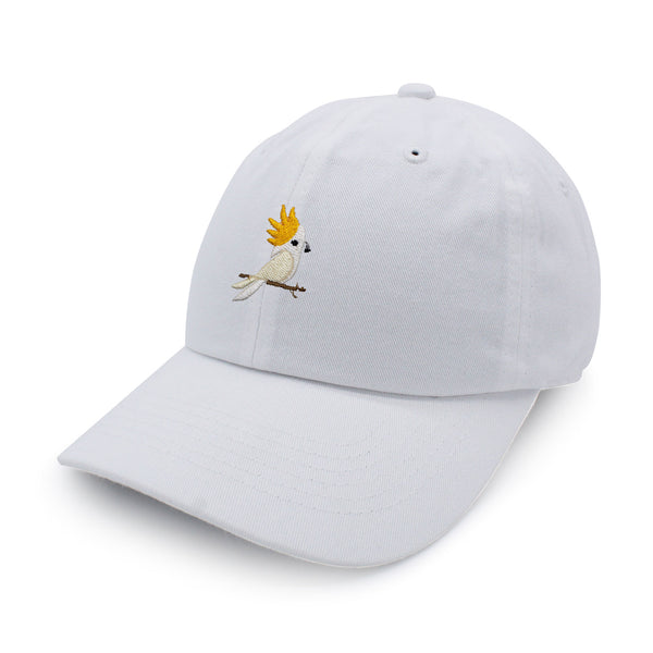 Cockatoo Dad Hat Embroidered Baseball Cap Parrot Bird