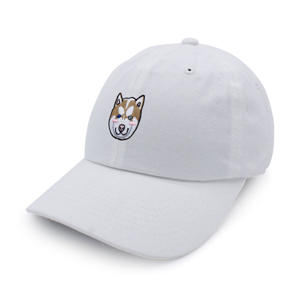 Odd eyes Dad Hat Embroidered Baseball Cap Huskey Dog