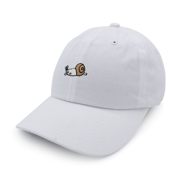 Sleepy Snail Dad Hat Embroidered Baseball Cap Mud Cute