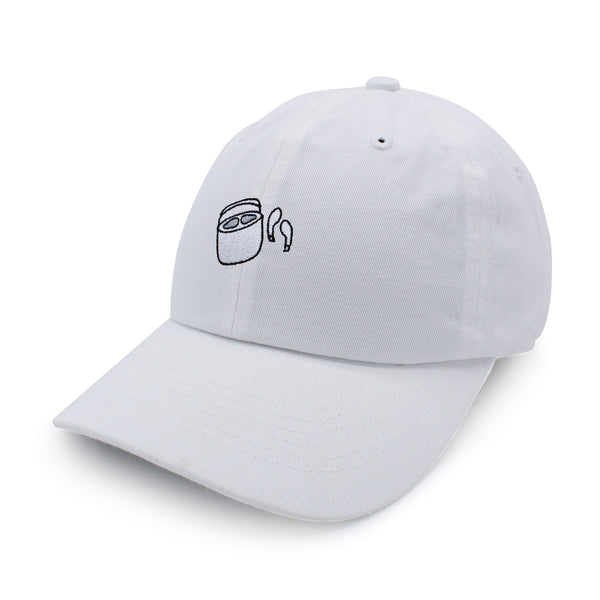 Earbuds Dad Hat Embroidered Baseball Cap Air Music