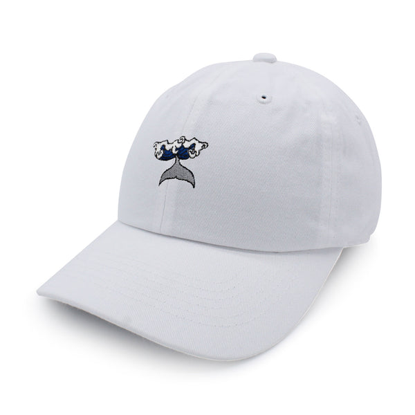 Whale Dad Hat Embroidered Baseball Cap Wave Ocean