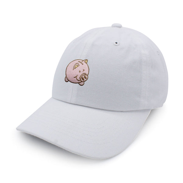 Piggy Bank Dad Hat Embroidered Baseball Cap Coin