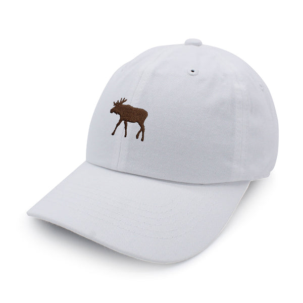 Moose Dad Hat Embroidered Baseball Cap Elk Hunting