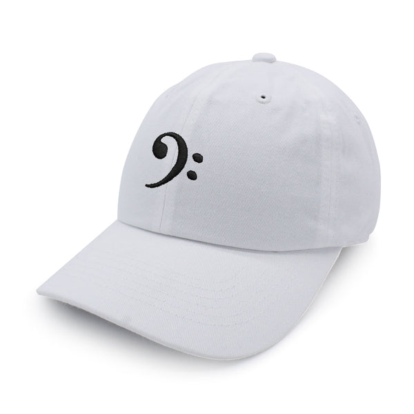 Bass Clef Dad Hat Embroidered Baseball Cap Music Symbol