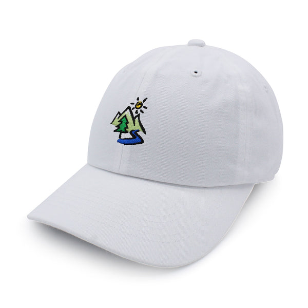 Mountain Dad Hat Embroidered Baseball Cap Image