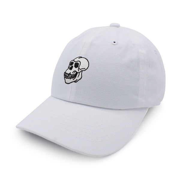 Gorilla Skull Dad Hat Embroidered Baseball Cap Skelton