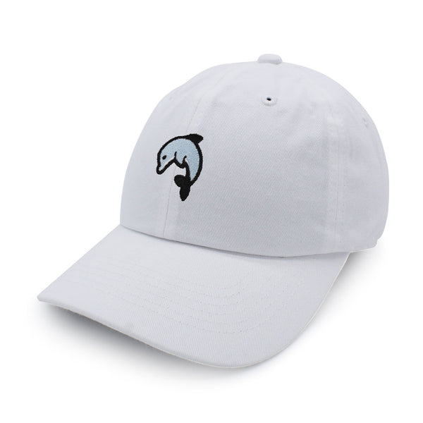 Dolphin Dad Hat Embroidered Baseball Cap Ocean Cute