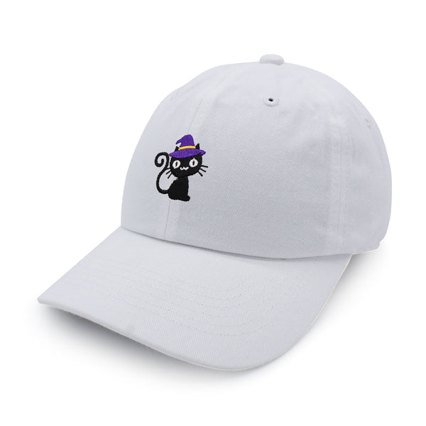 Halloween Cat Dad Hat Embroidered Baseball Cap Cute