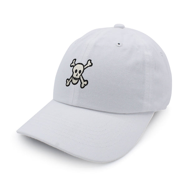 Crossbones Dad Hat Embroidered Baseball Cap Skull