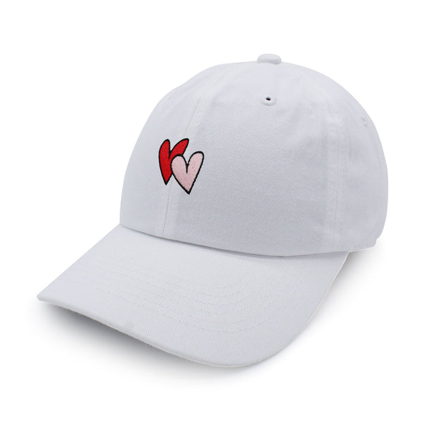 Heart Dad Hat Embroidered Baseball Cap Cute