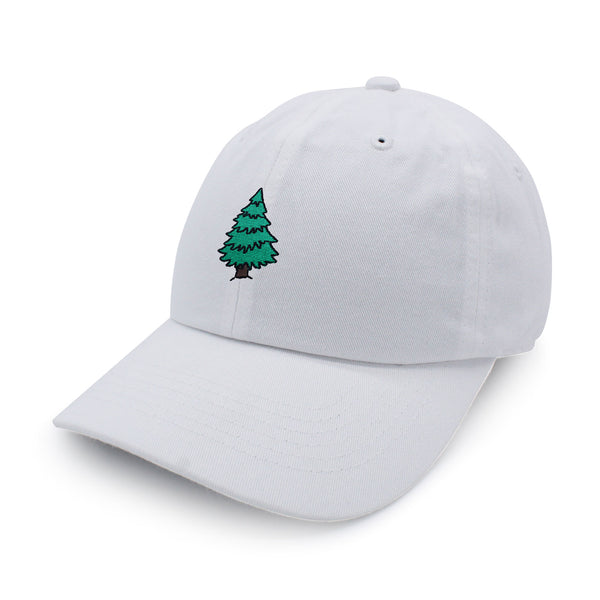 Pine Tree Dad Hat Embroidered Baseball Cap Forest Camping