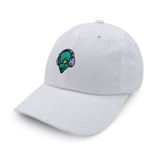 Alien Music Dad Hat Embroidered Baseball Cap Space