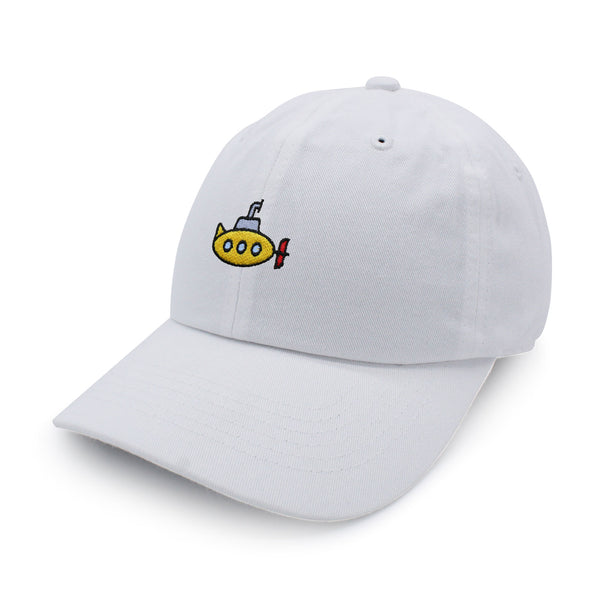 Yellow Submarine Dad Hat Embroidered Baseball Cap Ocean