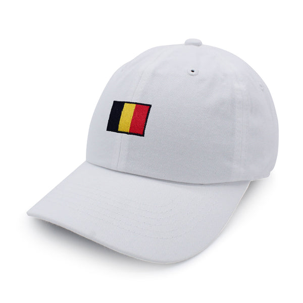 Belgium Flag Dad Hat Embroidered Baseball Cap Soccer