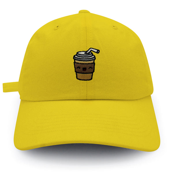 Morning Coffee Dad Hat Embroidered Baseball Cap Latte Americano