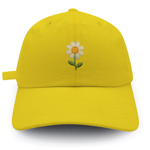 Chamomile Flower Dad Hat Embroidered Baseball Cap Floral