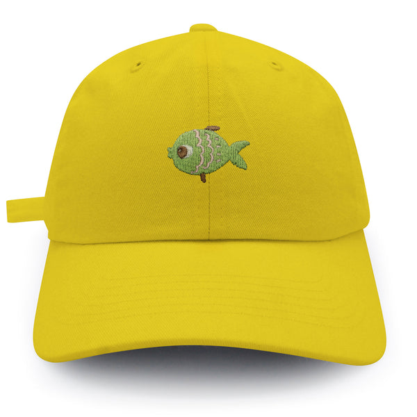 Fish Dad Hat Embroidered Baseball Cap Aquarium