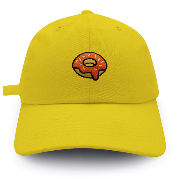 Donut Dad Hat Embroidered Baseball Cap Doughtnut Morning