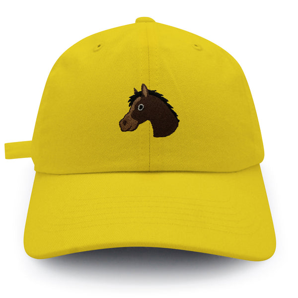 Horse Head Dad Hat Embroidered Baseball Cap Cowboy Zoo