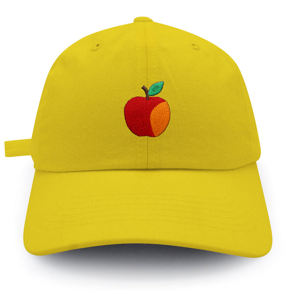 Apple Dad Hat Embroidered Baseball Cap Fruit