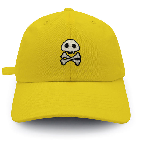 Skull Dad Hat Embroidered Baseball Cap Cute Skull