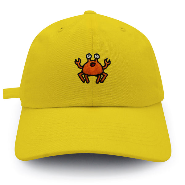 Funny Crab Dad Hat Embroidered Baseball Cap Ocean Fish Fishing