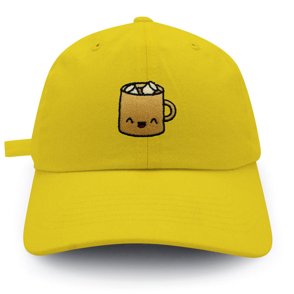 Hot Chocolate Dad Hat Embroidered Baseball Cap Foodie Drink Coffee